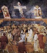 GIOTTO di Bondone Verification of the Stigmata painting